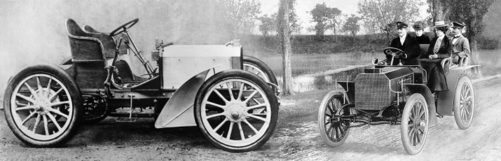 The first “Mercedes” comprised of a 35-hp racing car engine and it was delivered on December 22, 1900 developed by Wilhelm Maybach.